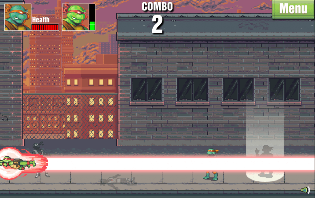 Ninja Rùa – mini game online phiêu lưu nhập vai hành động kinh điển