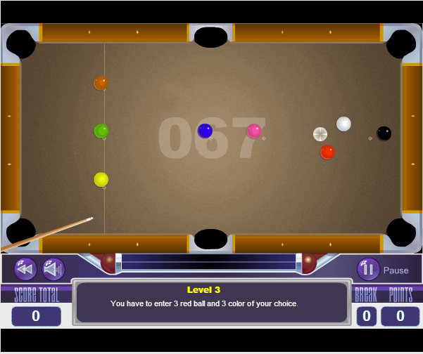 Chơi game Bida Snooker  – Thể hiện tài đánh Bida của bạn qua game flash hay