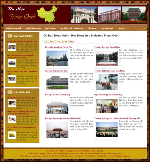 Cẩm Nang Du Học Trung Quốc – Giới thiệu website hay