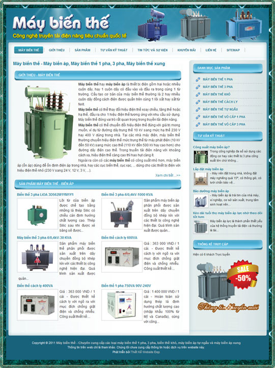 Máy biến thế – Máy biến áp – Giới thiệu website hay