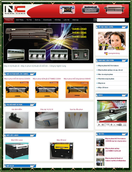 Máy in kỹ thuật số – Giới thiệu website hay