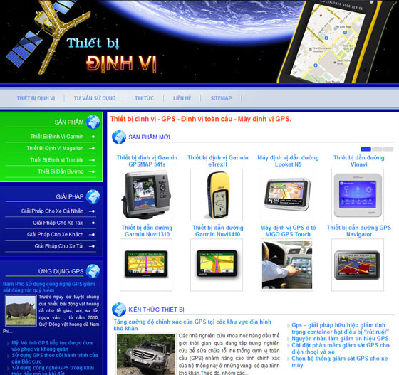 Thiết bị định vị – GPS – Định vị toàn cầu – Máy định vị GPS – Giới thiệu website hay