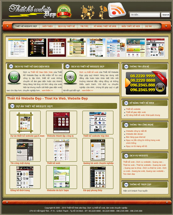 Website – Dịch vụ thiết kế website – Giới thiệu website hay