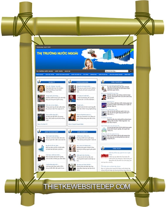 Thị trường nước ngoài – Giới thiệu website hay