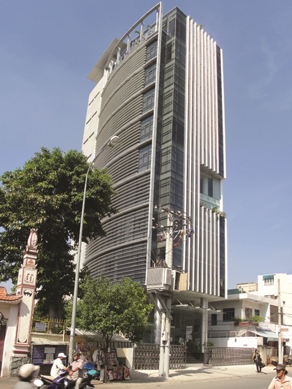 Toàn cảnh cao ốc văn phòng Thảo Điền Building