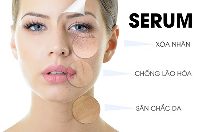 Top 3 serum chống lão hóa xóa nếp nhăn hiệu quả cho mọi loại da