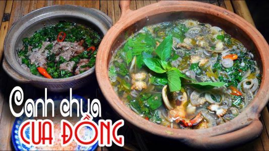 Canh chua cua đồng