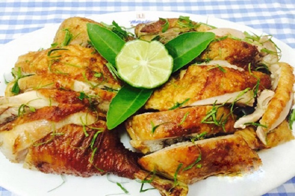 Thịt gà nướng sa tế
