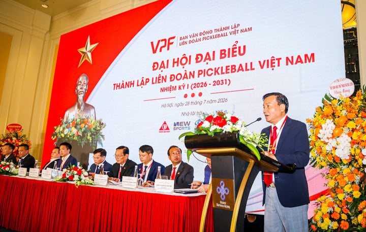 Ông Lê Văn Thành làm Chủ tịch đầu tiên của Liên đoàn Pickleball Việt Nam